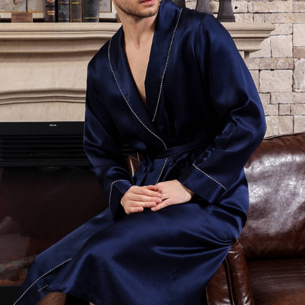 buy silk kimono for men
